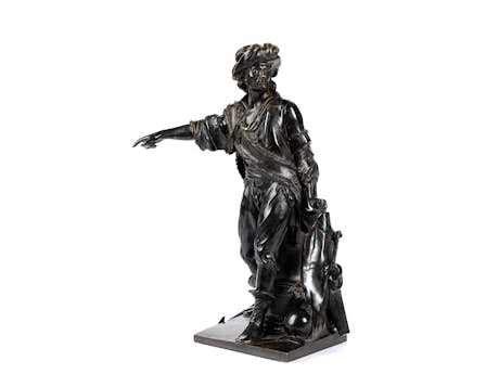 Bronzestatue: Christoph Kolumbus